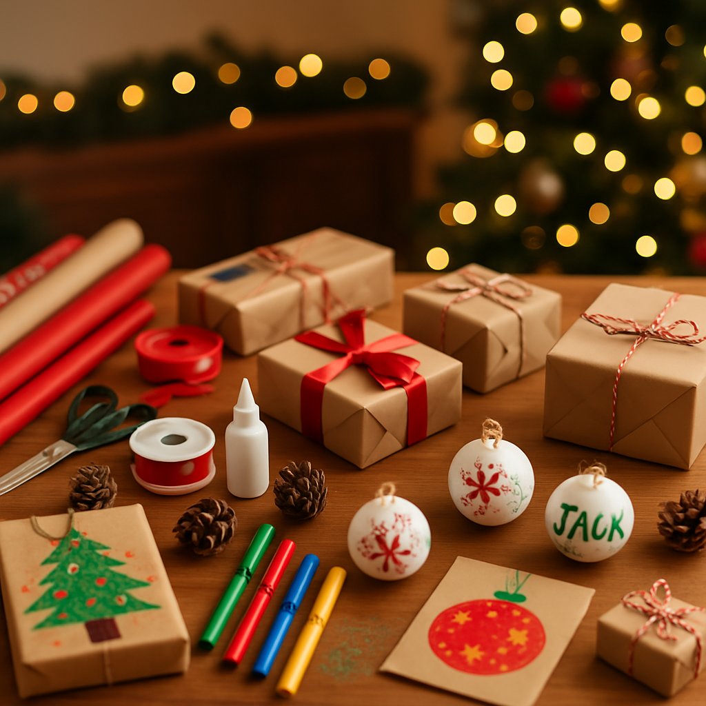 Christmas crafts on a budget