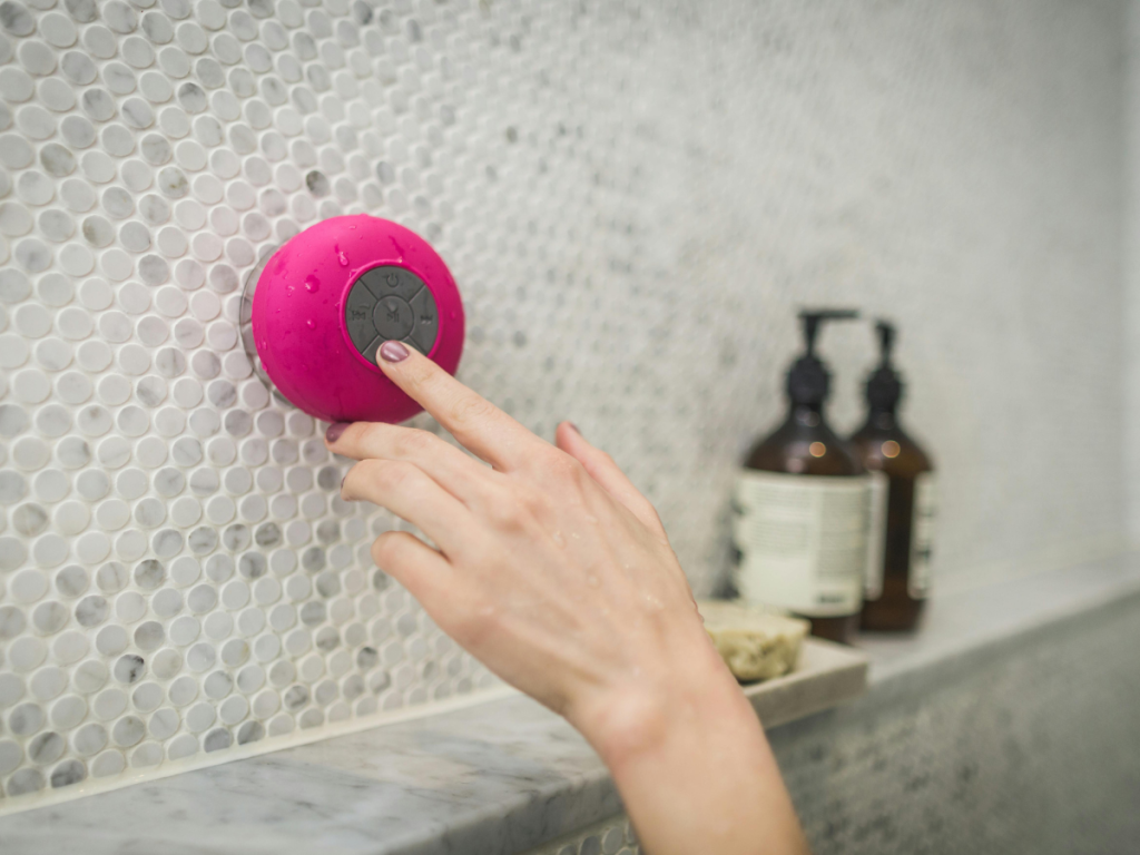 Shower speaker for ultimate summer spa day vibes at home
