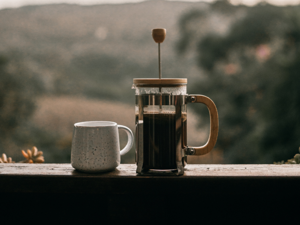 Glass Cafetière Buy for hotel inspired morning routine