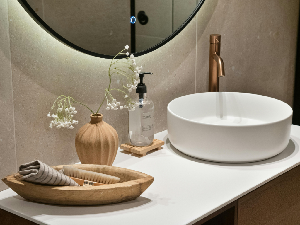 Bathroom Hotel style set up